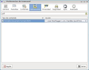 preferencias firefox